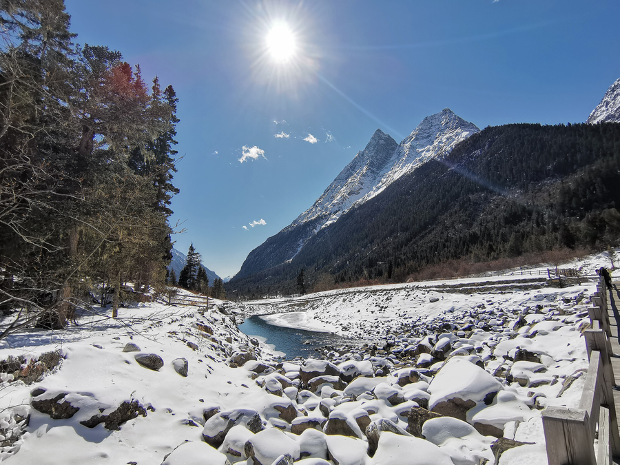 Mount Siguniang · Shuangqiao Valley